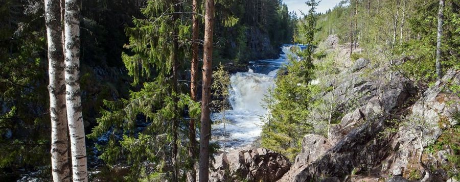 Водопад Кивач. Фото А. Фрилунд